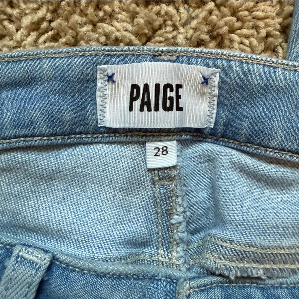 PAIGE cindy raw hem jeans - Picture 7 of 9